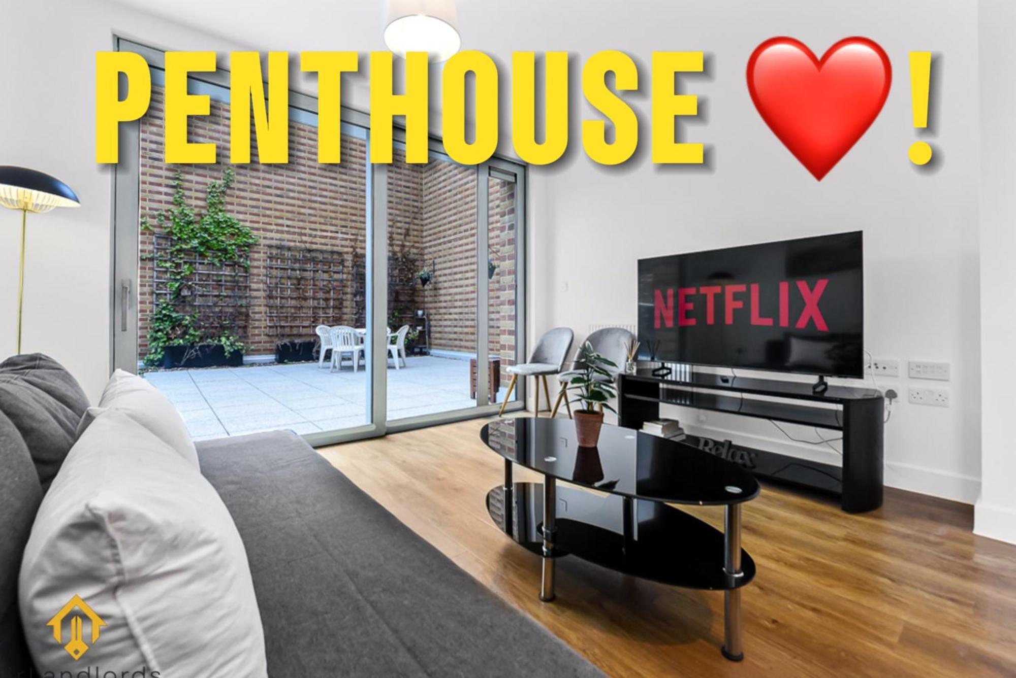 Exclusive 3 Bed 3Bath Penthouse Near Canary Wharf London Exteriör bild